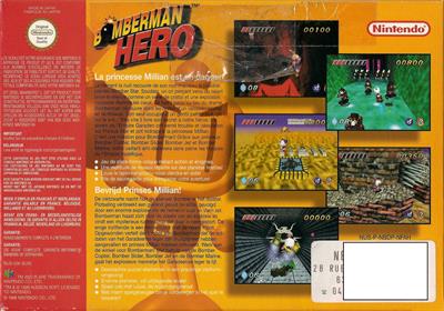Bomberman Hero - Box - Back Image