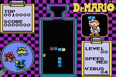 Classic NES Series: Dr. Mario - Screenshot - Gameplay Image
