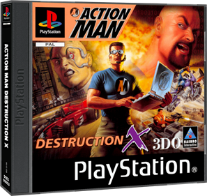 Action Man: Destruction X - Box - 3D Image