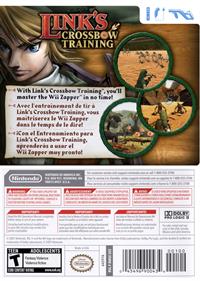 Link's Crossbow Training - Fanart - Box - Back