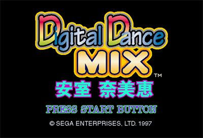 Digital Dance Mix Vol. 1 Namie Amuro - Screenshot - Game Title Image