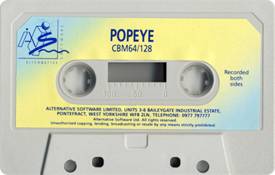 Popeye (1986) - Cart - Front Image