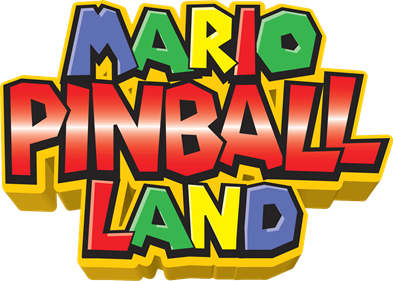 Mario Pinball Land - Clear Logo Image