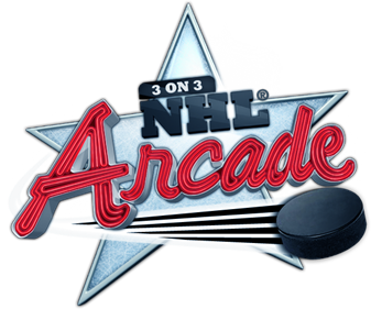 3 on 3 NHL Arcade - Clear Logo Image