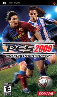 PES 2009: Pro Evolution Soccer - Box - Front Image