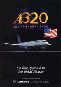 A320 Airbus: Edition USA - Advertisement Flyer - Front Image
