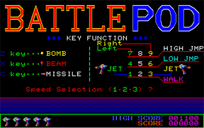 Battle Pod - Screenshot - Game Title Image