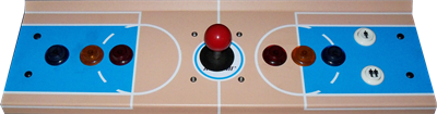 Super Basketball - Arcade - Control Panel Image