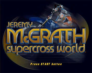 Jeremy McGrath Supercross World - Screenshot - Game Title Image