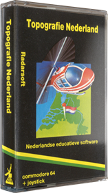 Topografie Nederland - Box - 3D Image