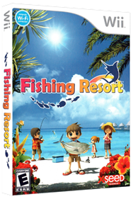 Fishing Resort - Box - 3D Image