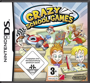 Crazy School Games - Box - Front - Reconstructed Image