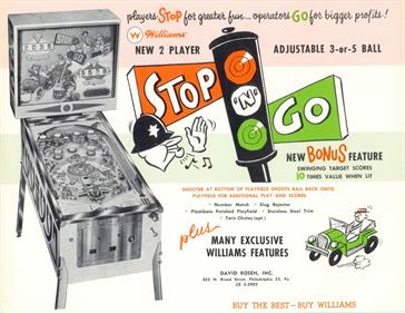 Stop 'N' Go - Advertisement Flyer - Front Image