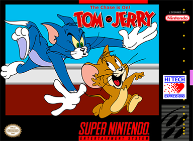 Tom Vs Jerry: The Chase Is On! - Fanart - Box - Front