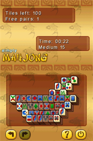 Simply Mahjong - Screenshot - Gameplay Image