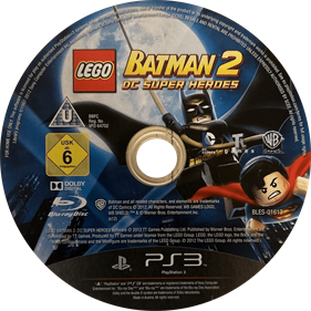 LEGO Batman 2: DC Super Heroes - Disc Image