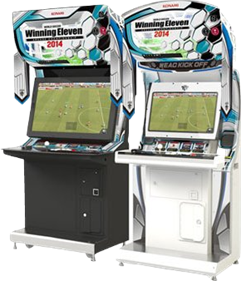 World Soccer Winning Eleven Arcade Championship 2014 - Arcade - Cabinet Image