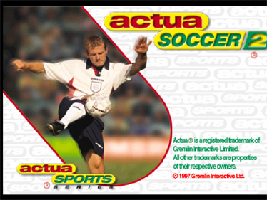 Fox Sports Soccer '99 - Screenshot - Game Title Image