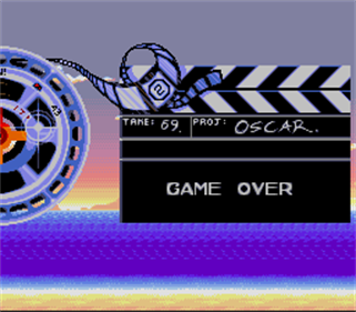 Oscar - Screenshot - Game Over Image