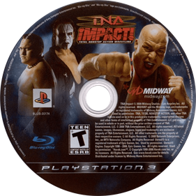 TNA iMPACT!: Total Nonstop Action Wrestling - Disc Image