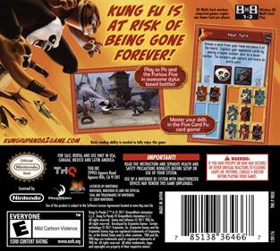 Kung Fu Panda 2 - Box - Back Image