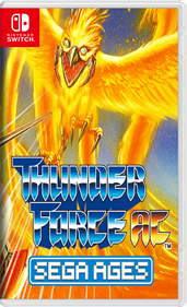 SEGA AGES Thunder Force AC - Box - Front - Reconstructed