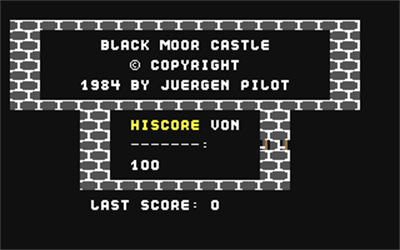 Black Moor Castle - Screenshot - Game Title Image