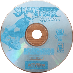 Skateboard Park Tycoon - Disc Image