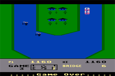River Raid 2600 - Screenshot - Game Over Image