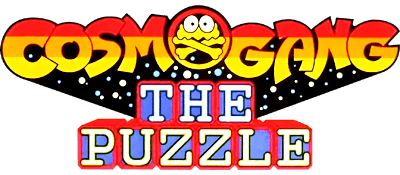 Cosmo Gang: The Puzzle - Clear Logo