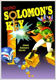Solomon's Key - Fanart - Box - Front Image