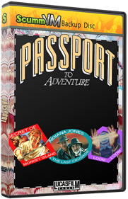 Passport to Adventure - Box - 3D Image