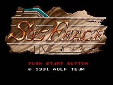 Sol-Feace - Screenshot - Game Title Image