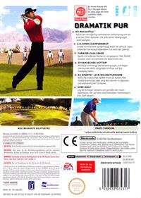 Tiger Woods PGA Tour 10 - Box - Back Image