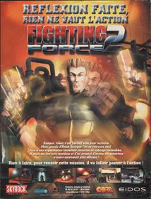 Fighting Force 2 - Advertisement Flyer - Front Image
