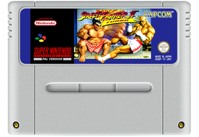 Street Fighter II Turbo - Fanart - Cart - Front Image