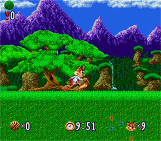 Bubsy in: Claws Encounters of the Furred Kind - Screenshot - Gameplay Image