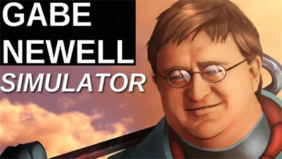 Gabe Newell Simulator - Clear Logo Image