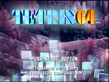 Tetris 64 - Screenshot - Game Title Image