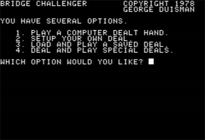 Bridge Challenger - Screenshot - Game Title Image