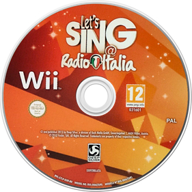 Let's Sing @ Radio Italia - Disc Image