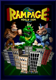 Rampage World Tour - Fanart - Box - Front Image