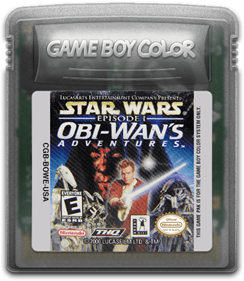 Star Wars Episode I: Obi-Wan's Adventures - Fanart - Cart - Front Image