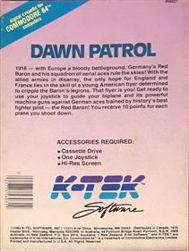 Dawn Patrol (K-Tek Software) - Box - Back Image