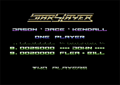 Star Slayer - Screenshot - High Scores Image