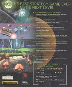 Sid Meier's Alien Crossfire - Box - Back Image