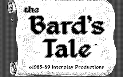 Tales of the Unknown: Volume I: The Bard's Tale - Screenshot - Game Title Image