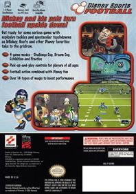 Disney Sports: Football - Box - Back Image