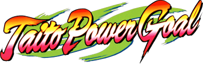 Taito Power Goal - Clear Logo Image