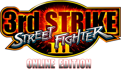 Street Fighter III: Third Strike Online Edition - Clear Logo Image